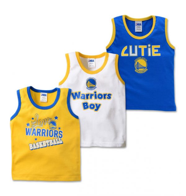 NBA Baby 3piece Sando (Cutie Warriors) Cotton Stuff