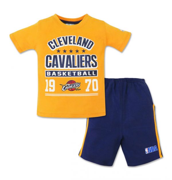 NBA Toddler TShirt and Shorts Set (Cavaliers) Cotton Stuff